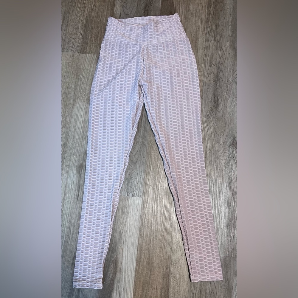 New With Tags LA Society Booty-Sculpting Honeycomb Leggings